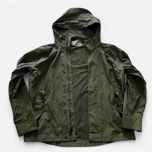 Everlane Olive Green Rain Jacket (L)